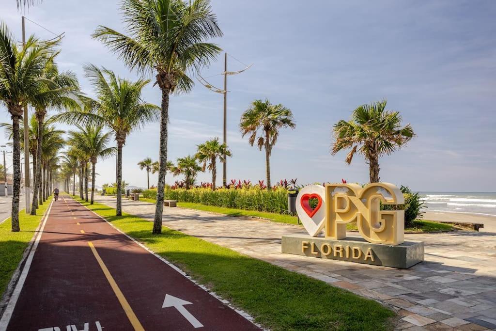 Apartamento Frente Para O Mar 6 Pessoas Com Estacionamento Praia Grande Dış mekan fotoğraf